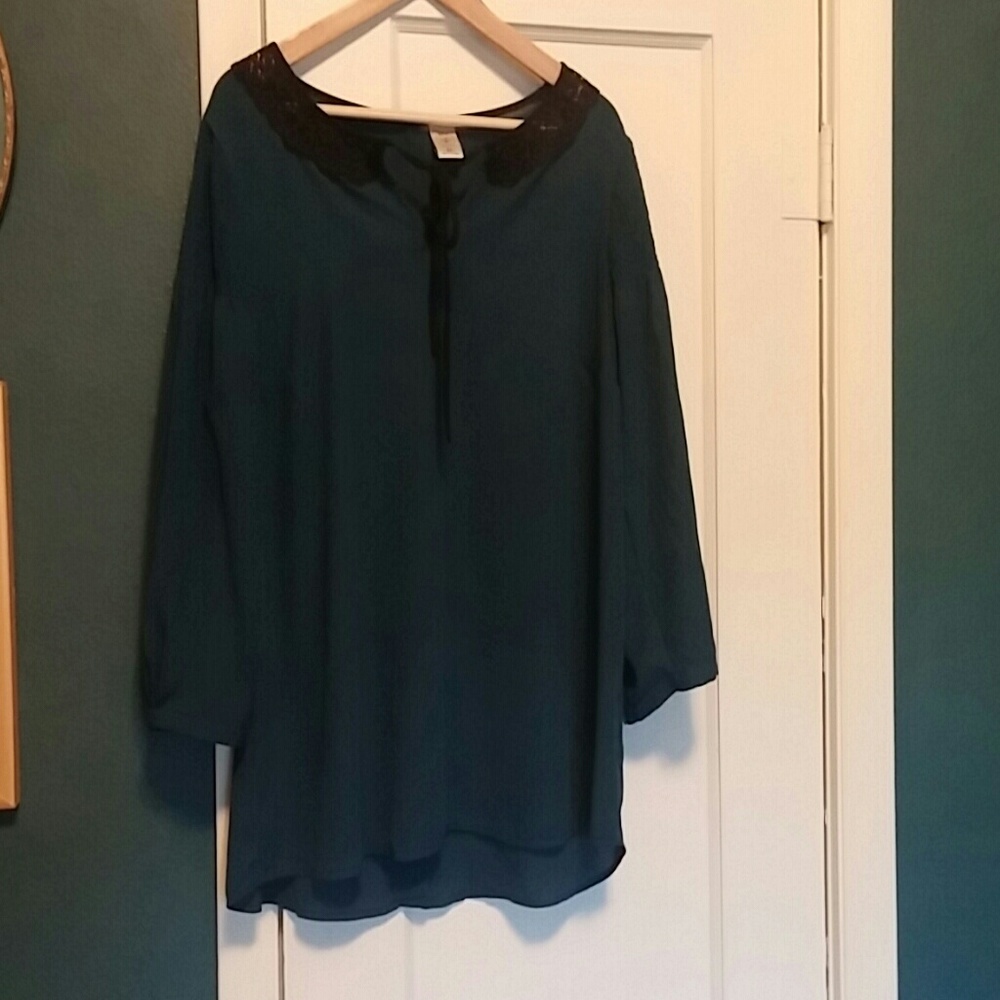 Dark Teal Top
